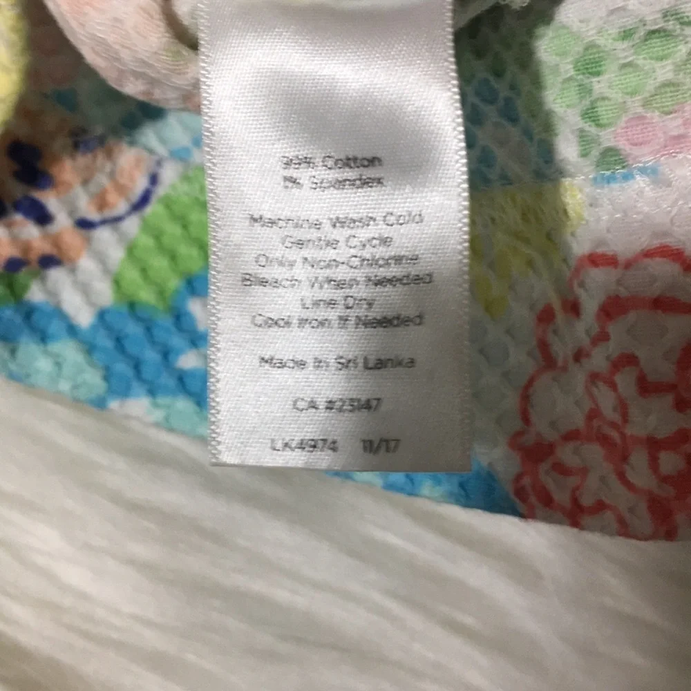 TALBOTS FLORAL SKIRT - Picture 6 of 9
